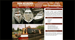 Desktop Screenshot of isis-marine.co.uk