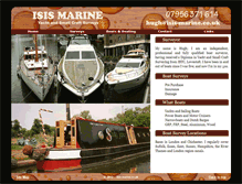 Tablet Screenshot of isis-marine.co.uk